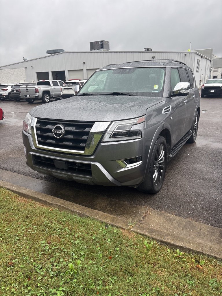 Used 2021 Nissan Armada Platinum w/ Captain's Chairs Package
