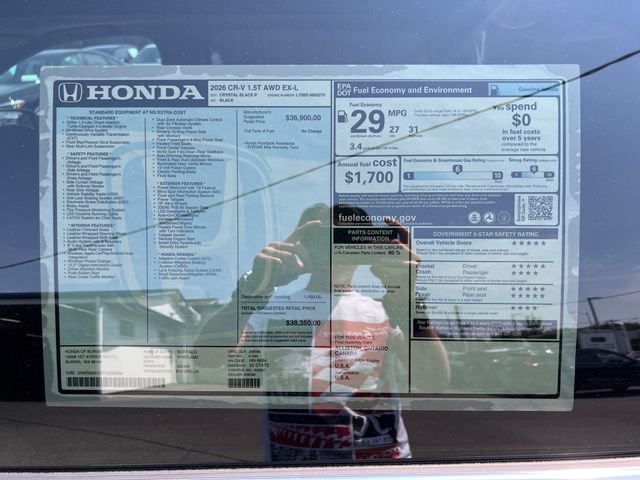 New 2026 Honda CR-V EX-L image 32