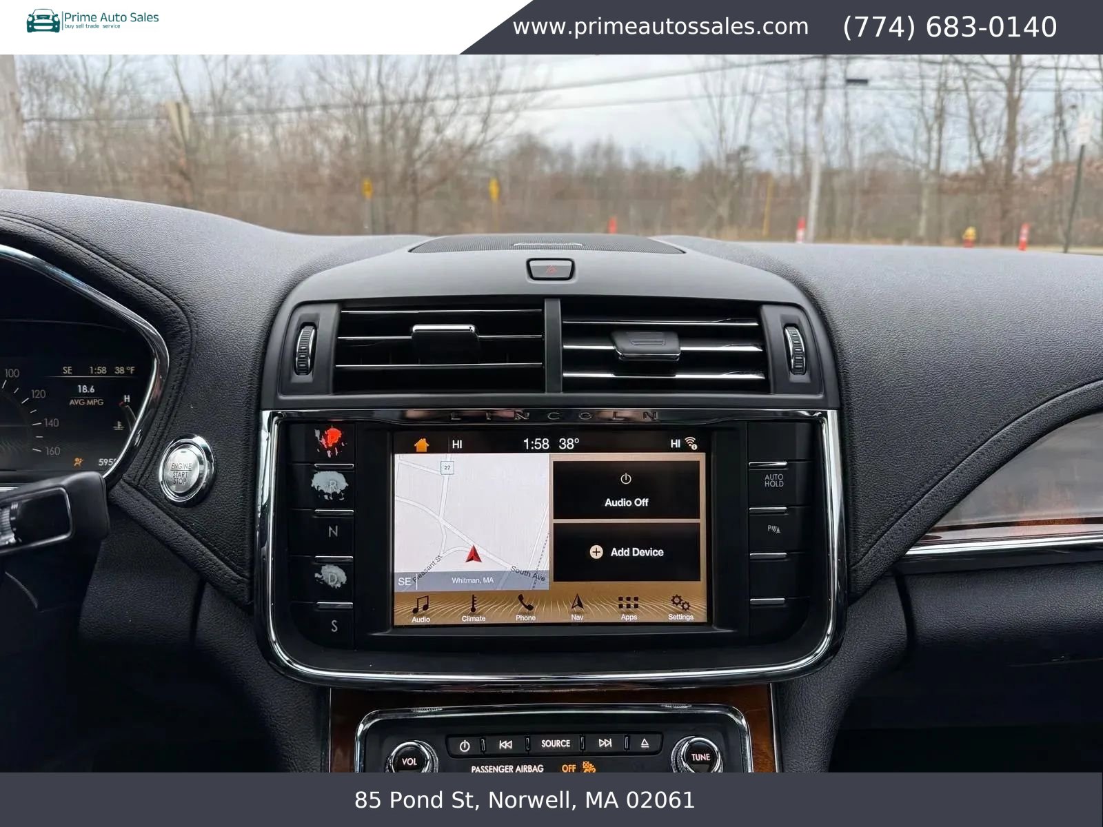 Used 2017 Lincoln Continental Select w/ Climate Package image 21