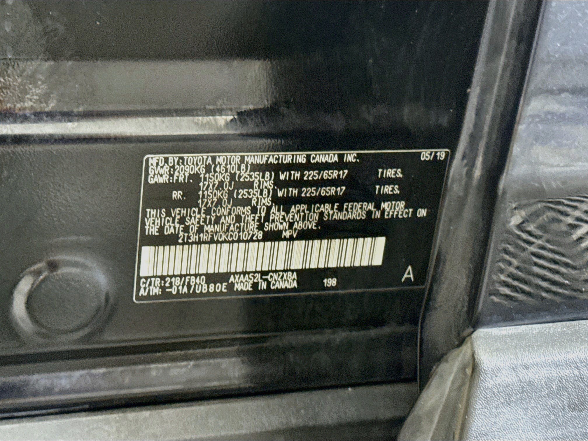 Used 2019 Toyota RAV4 LE FWD image 39