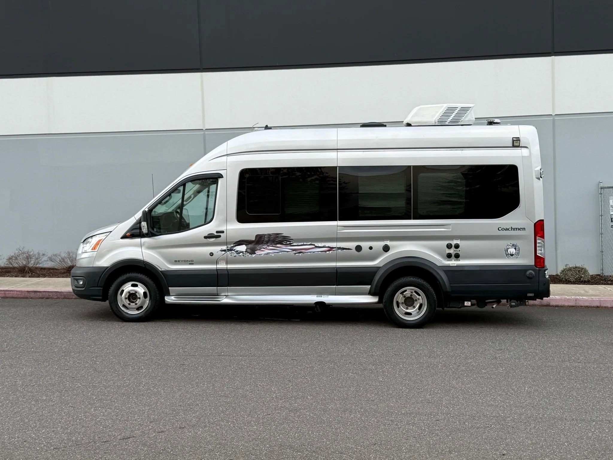 Used 2020 Ford Transit 350 148 High Roof Extended AWD image 2