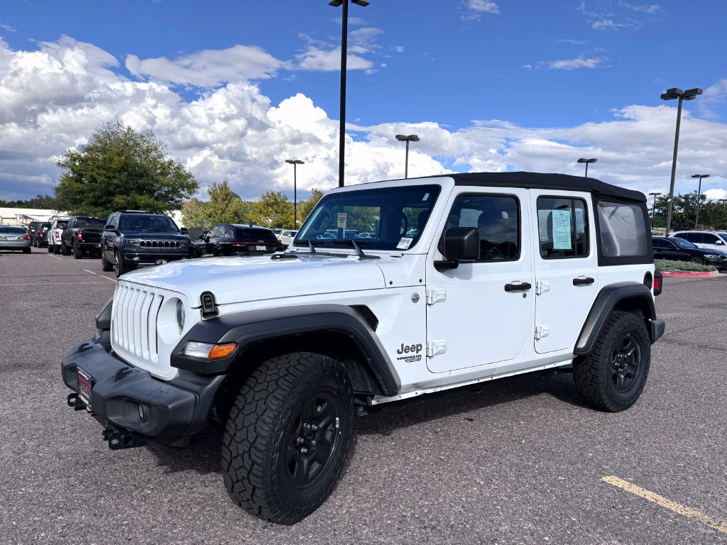 Used 2019 Jeep Wrangler Unlimited Sport AWD/4WD image 4