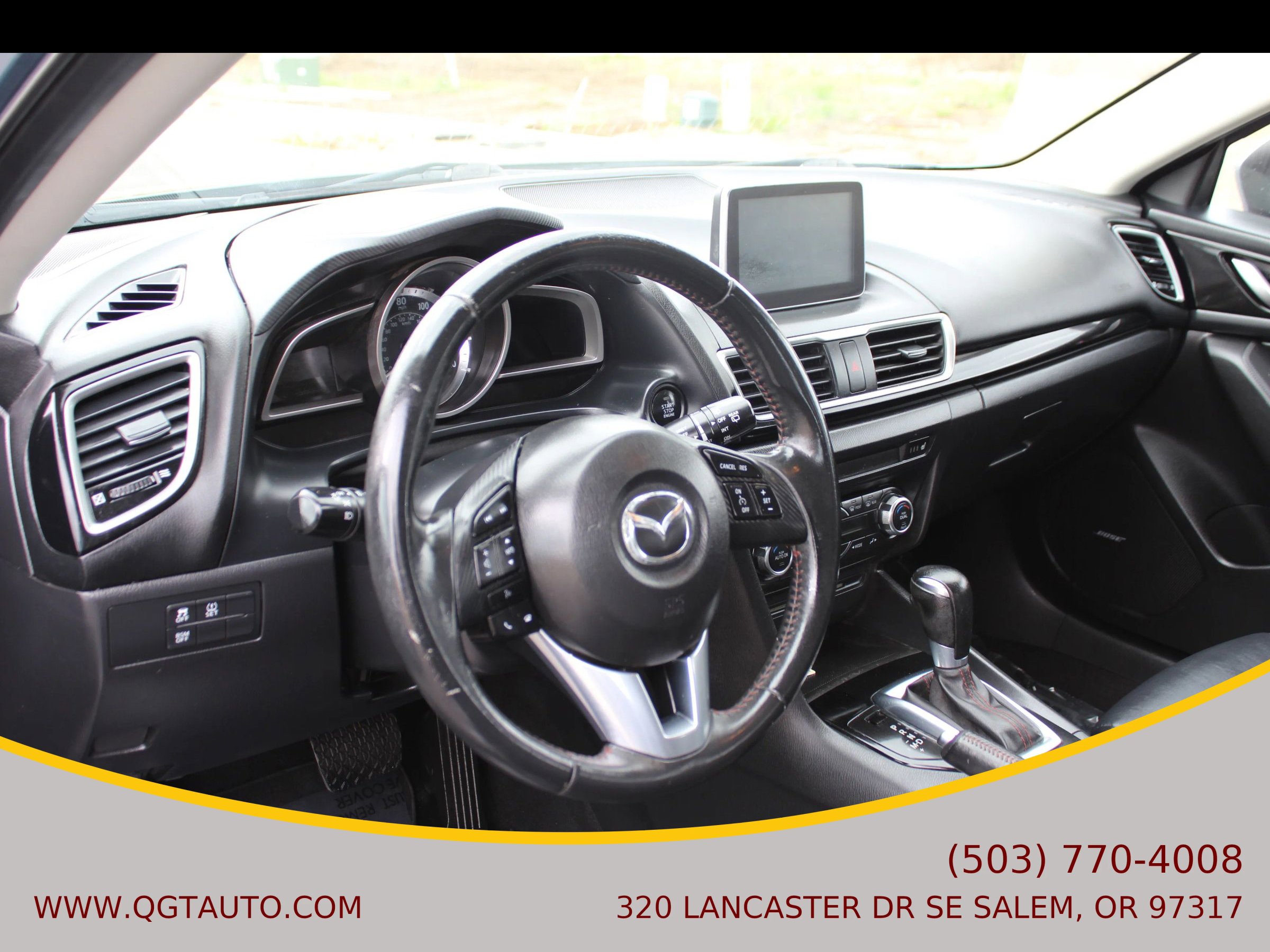 Used 2015 MAZDA MAZDA3 i Grand Touring FWD image 9
