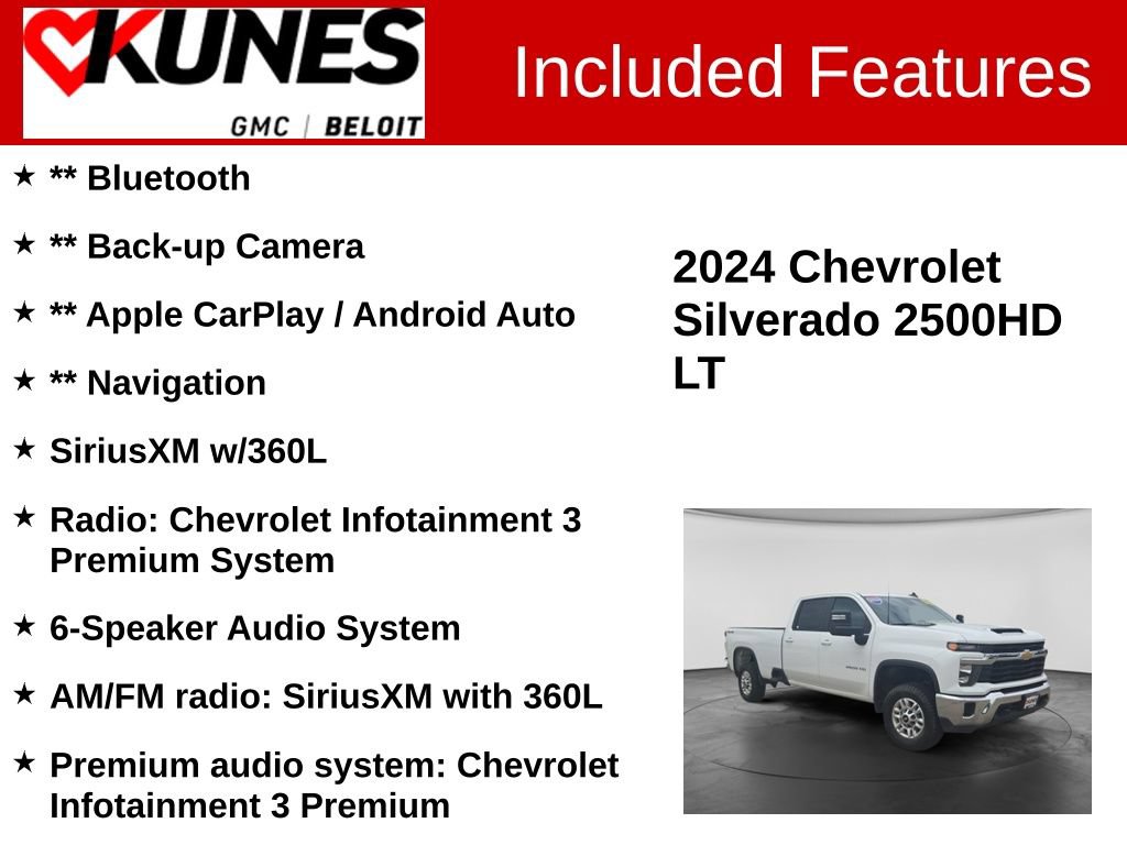 Used 2024 Chevrolet Silverado 2500 LT AWD/4WD image 2