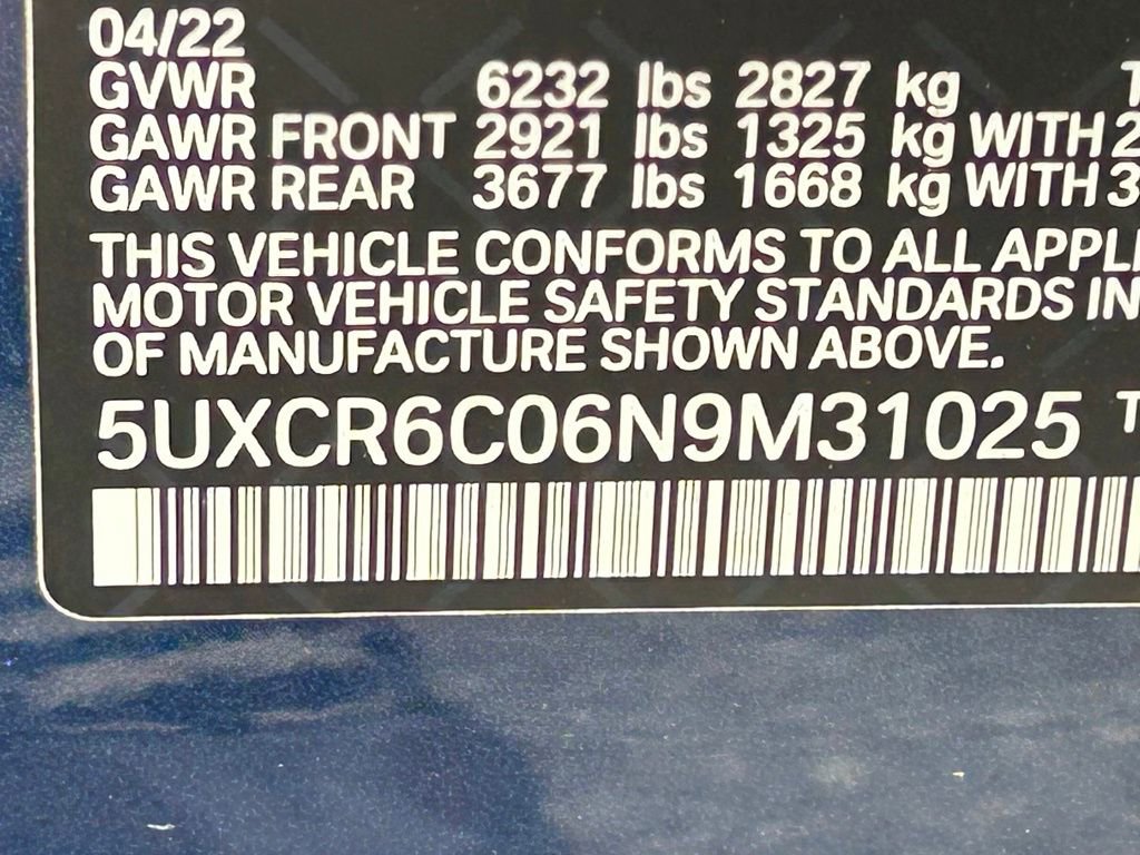 Used 2022 BMW X5 xDrive40i w/ Premium Package image 56