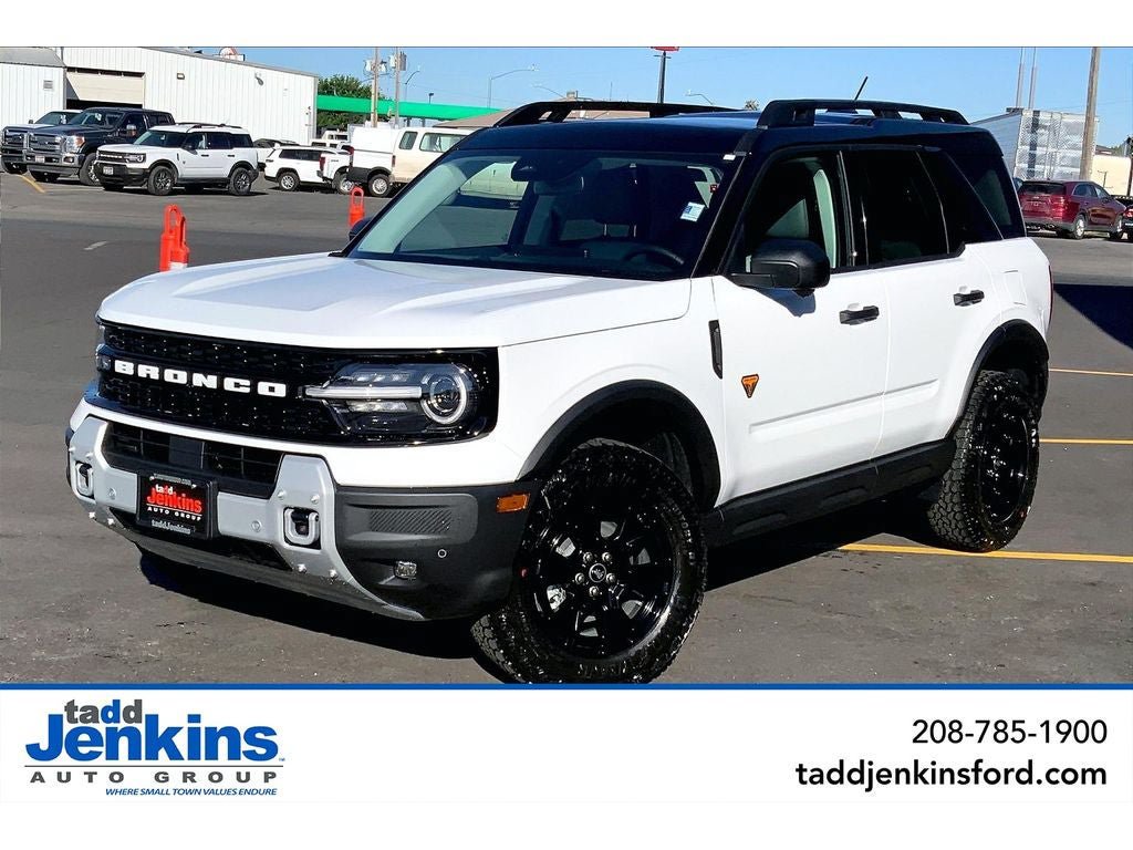 New 2026 Ford Bronco Sport Badlands w/ Sasquatch Badlands Package