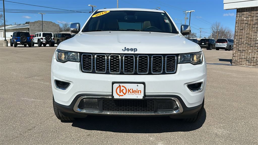 Used 2018 Jeep Grand Cherokee Limited AWD/4WD image 2