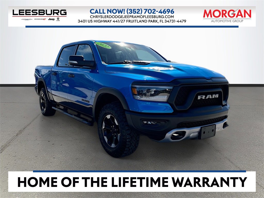 Certified 2022 RAM 1500 Rebel w/ Rebel Level 1 Equipment Group
