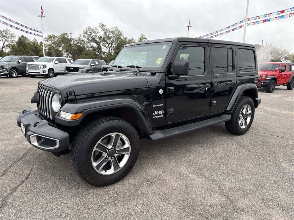 Used 2020 Jeep Wrangler Unlimited Sahara video 2