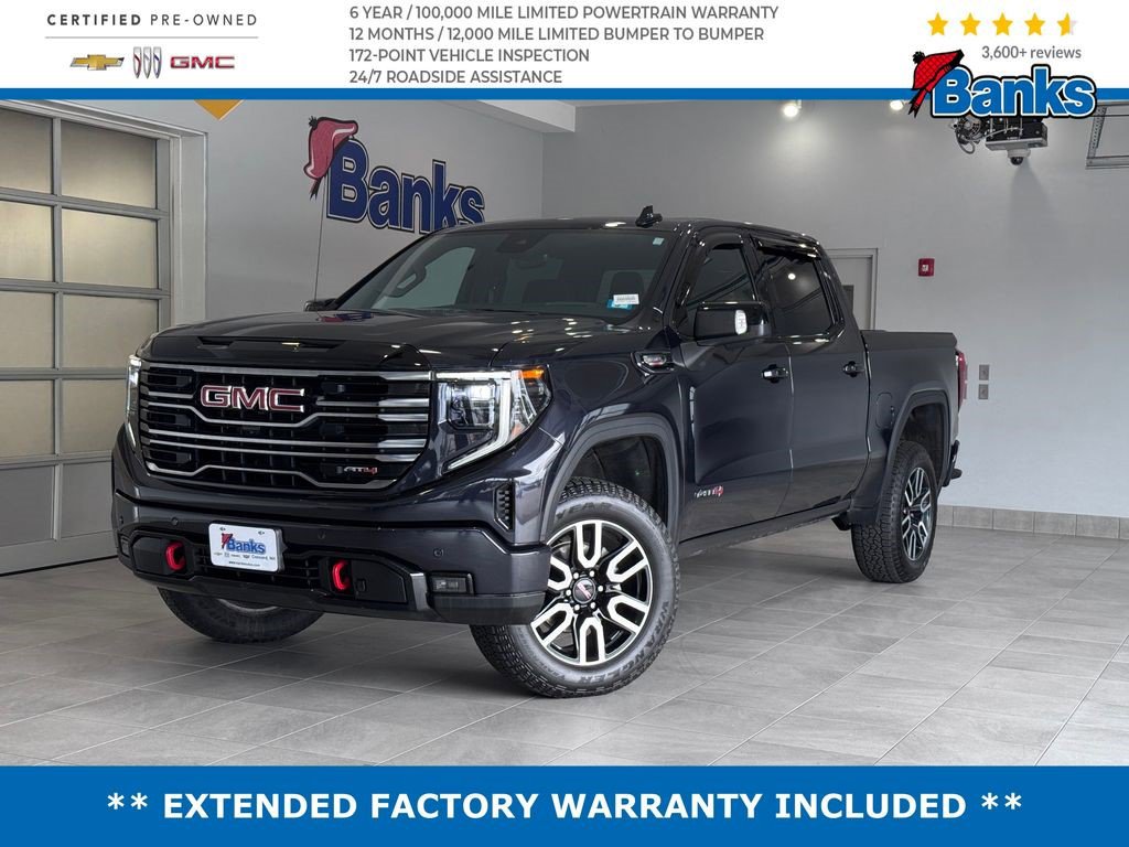 Certified 2025 GMC Sierra 1500 AT4 w/ AT4 Premium Package