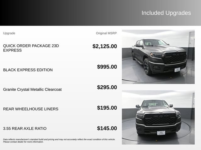 Used 2026 RAM 1500 Express AWD/4WD image 4