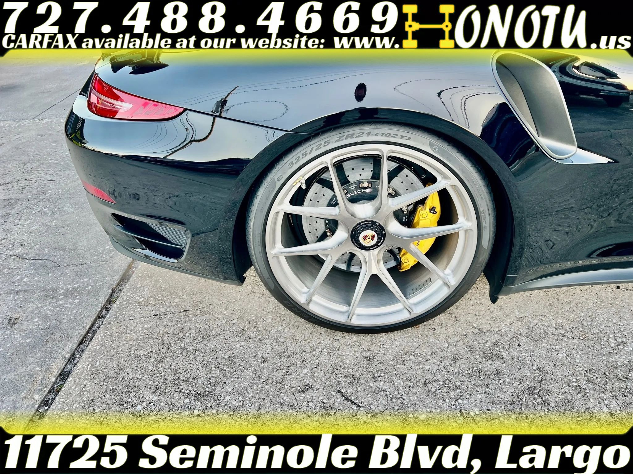 Used 2015 Porsche 911 Turbo S AWD/4WD image 19