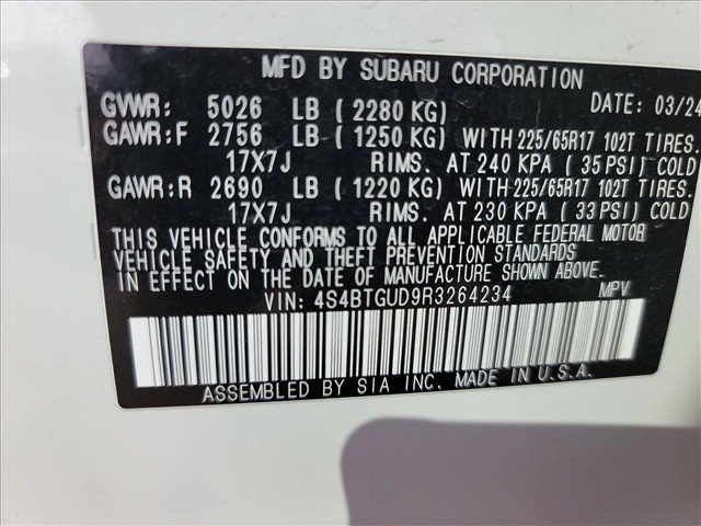 Used 2024 Subaru Outback Wilderness AWD/4WD image 21