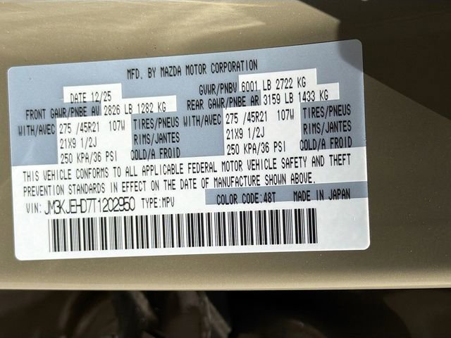 New 2026 MAZDA CX-70 3.3 Turbo w/ Premium Plus Pkg image 45