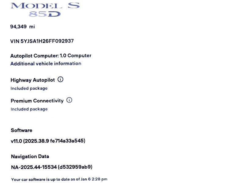 Used 2015 Tesla Model S 85D image 36