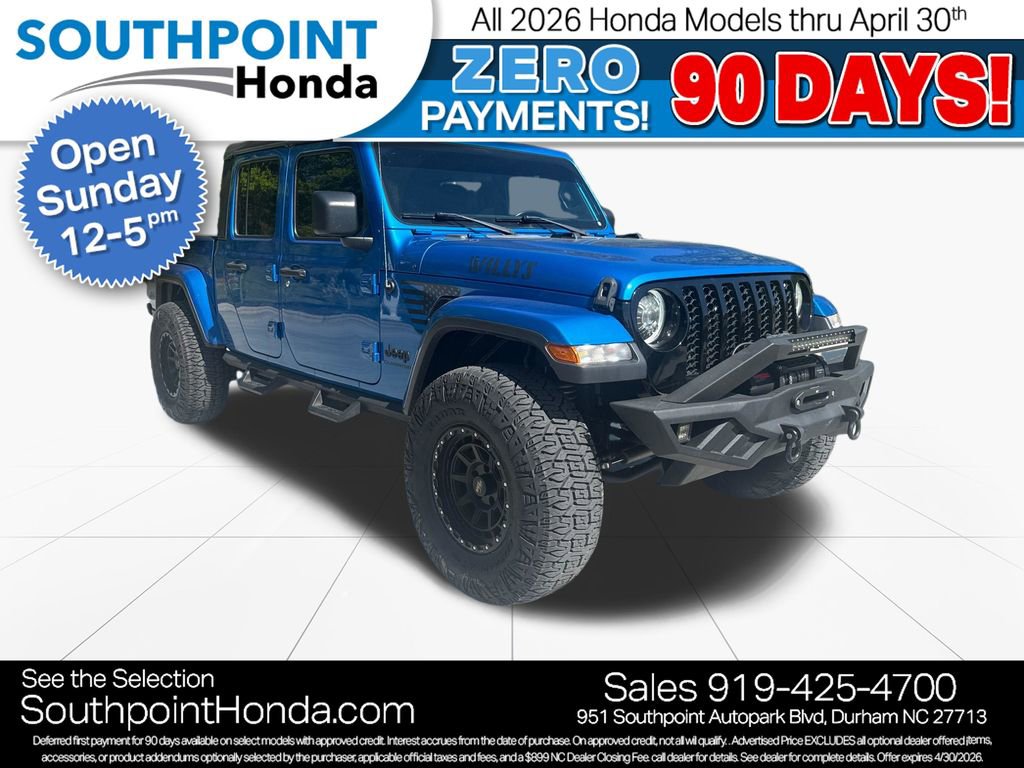 Used 2021 Jeep Gladiator Willys