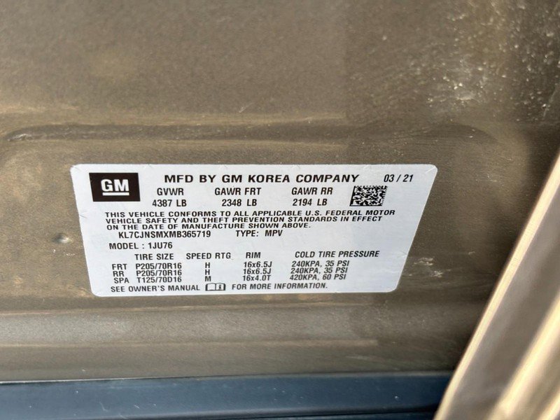 Used 2021 Chevrolet Trax LS w/ Tint and Cruise Package image 23