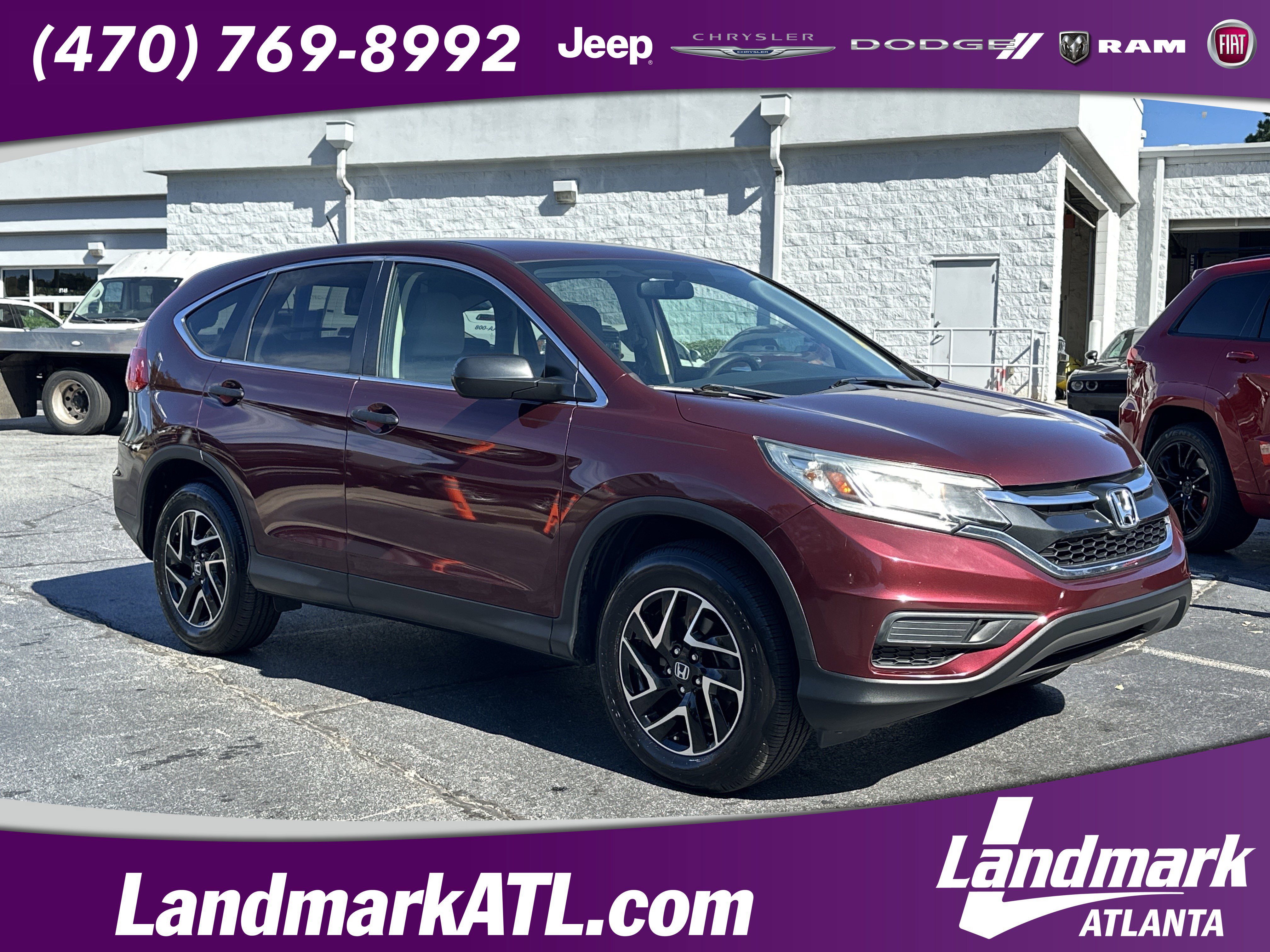 Used 2016 Honda CR-V SE