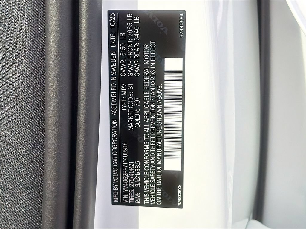 New 2026 Volvo XC90 B6 Ultra w/ Protection Package AWD/4WD image 34
