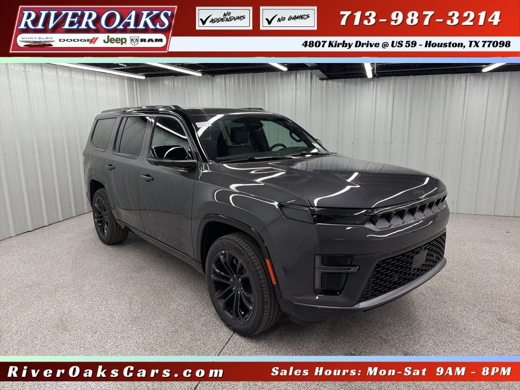 New 2026 Jeep Grand Wagoneer Summit w/ Rear Seat Video Group I