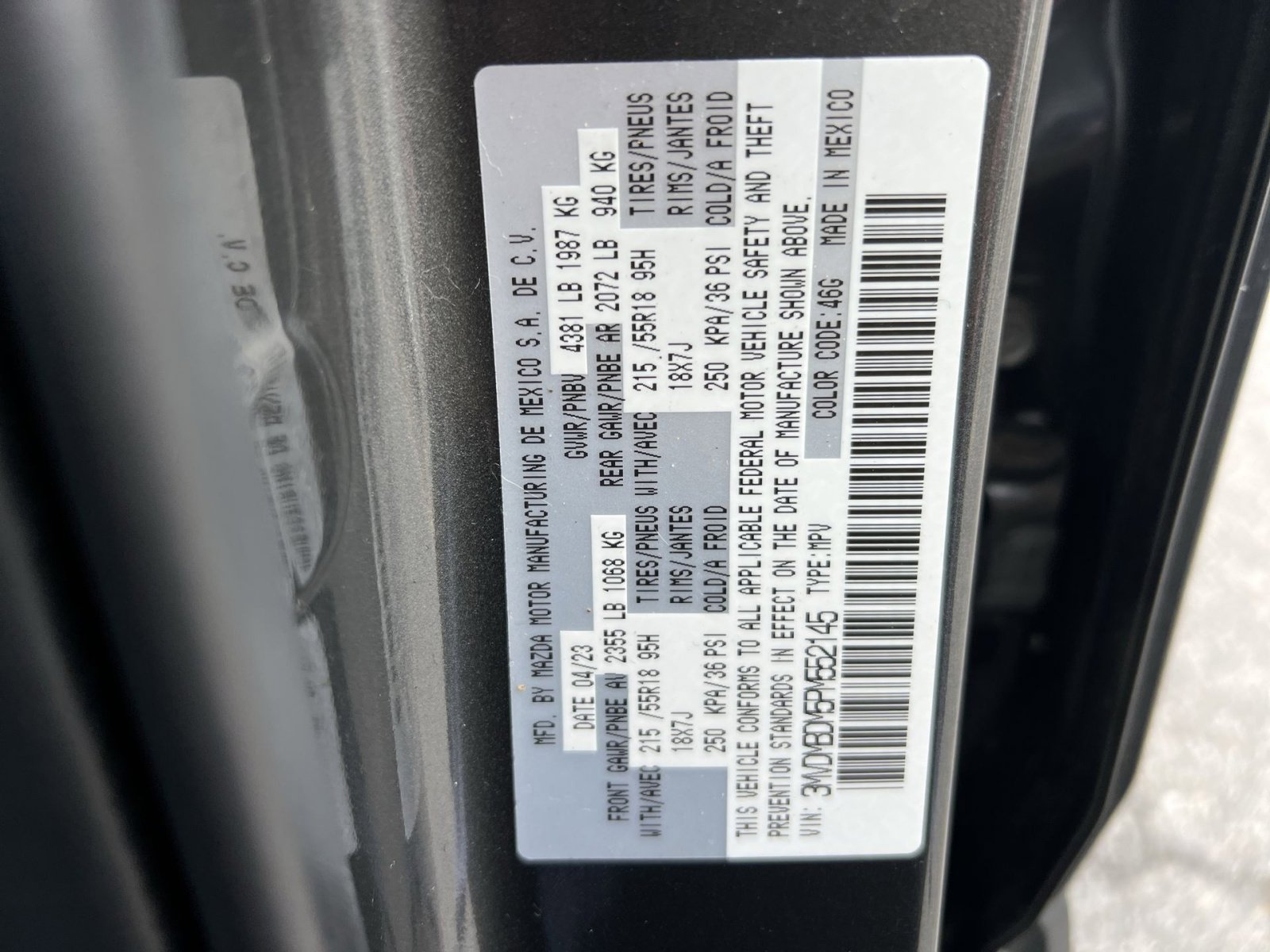 Used 2023 MAZDA CX-30 AWD 2.5 S w/ Premium Package image 36
