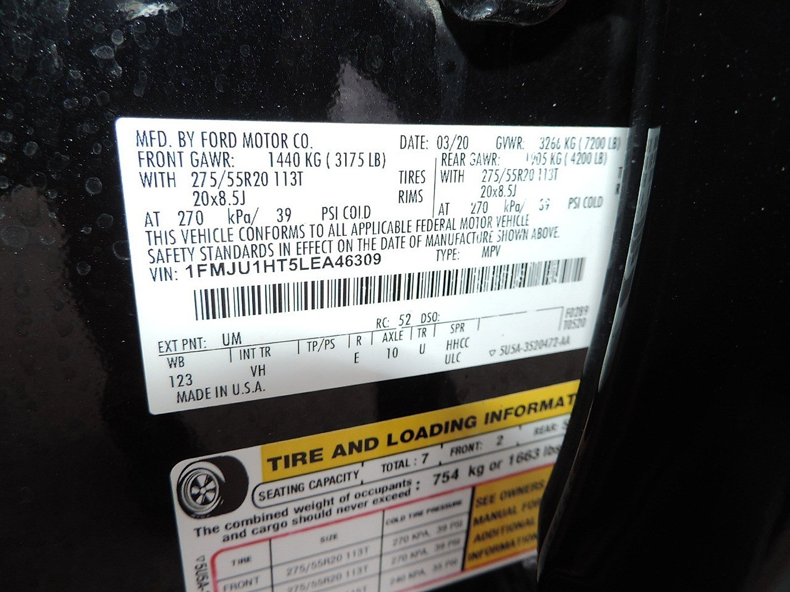 Used 2020 Ford Expedition XLT w/ Equipment Group 202A RWD image 11