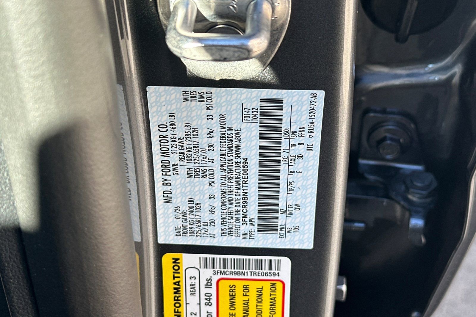 New 2026 Ford Bronco Sport Big Bend w/ Convenience Package image 26