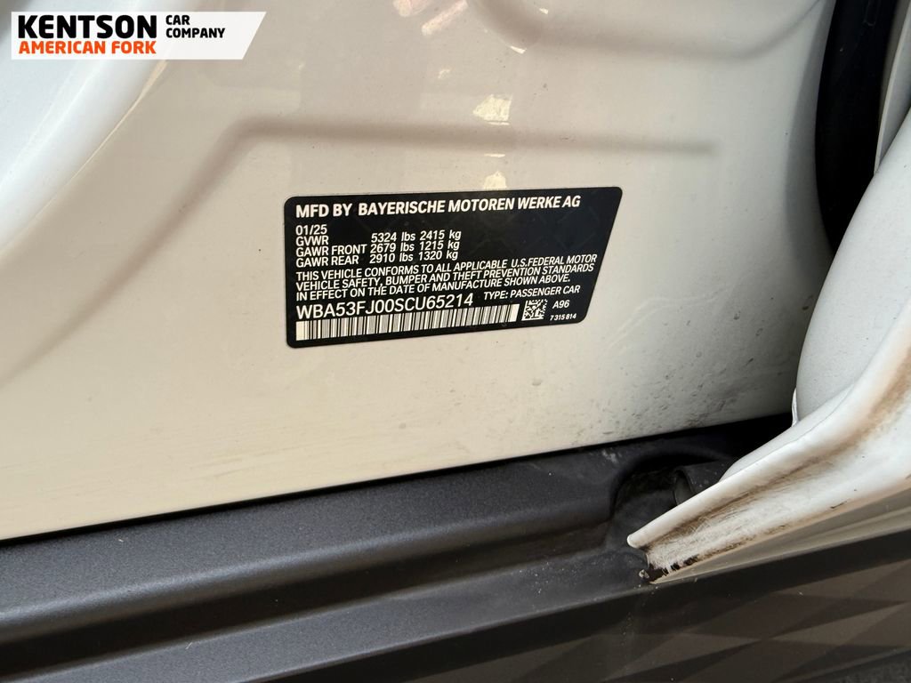 Used 2025 BMW 530i xDrive 530i xDrive image 38