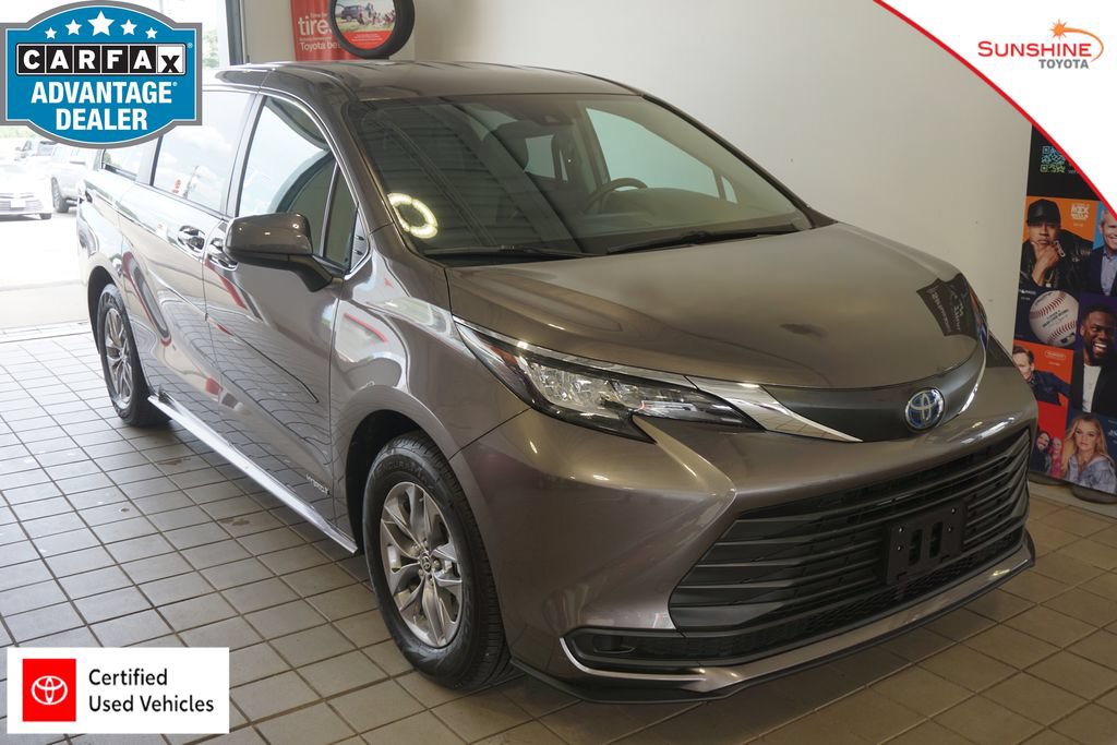 Certified 2021 Toyota Sienna LE