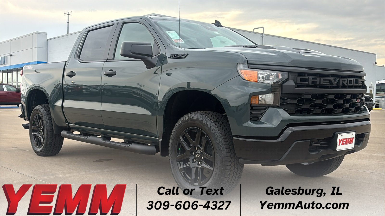 New 2026 Chevrolet Silverado 1500 Custom Trail Boss w/ Turbomax Blackout Package video 1