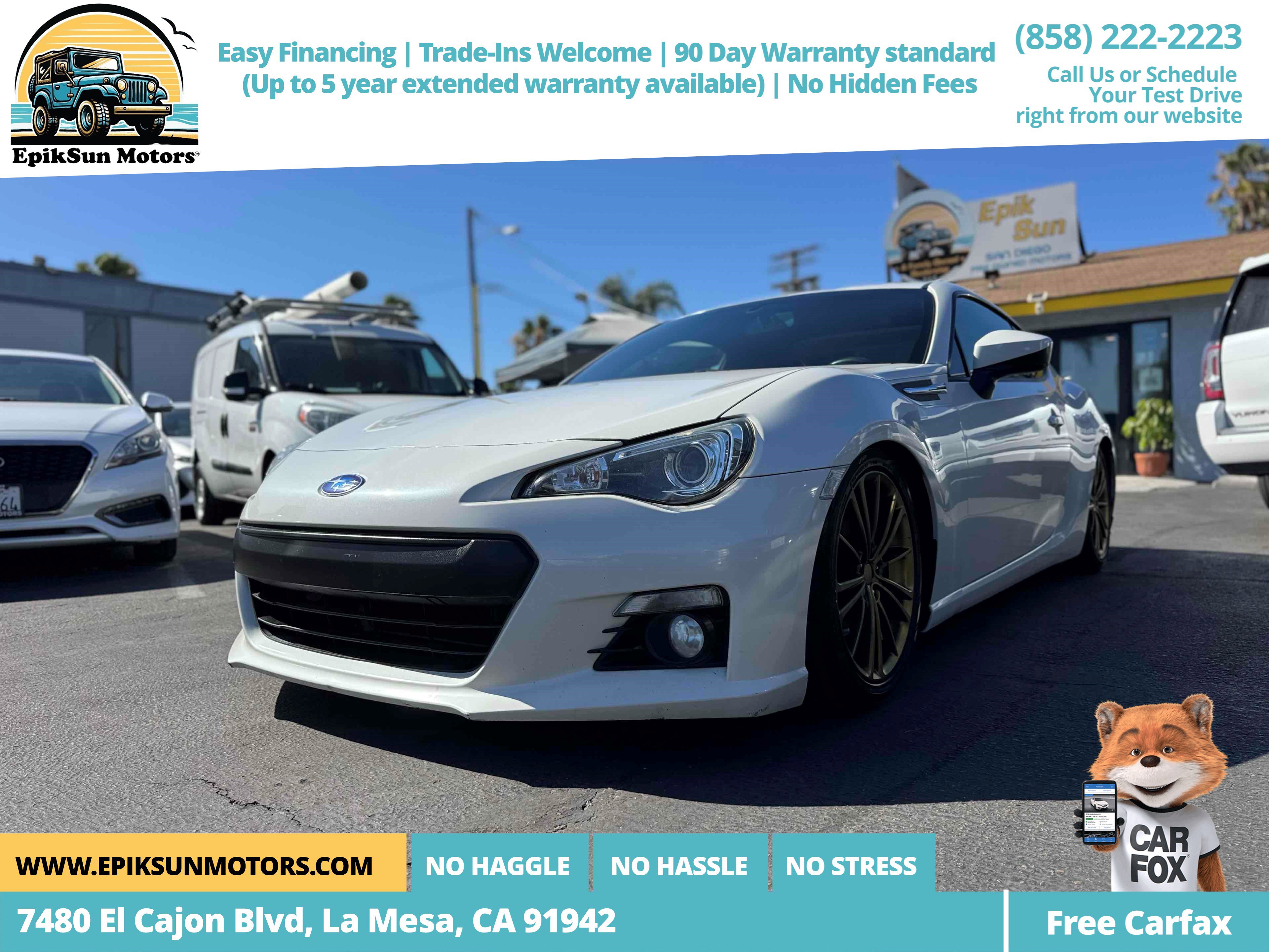 Used 2015 Subaru BRZ Limited w/ Popular Package #1B