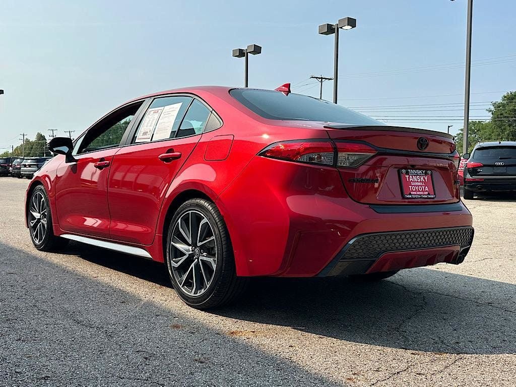 Certified 2021 Toyota Corolla XSE w/ Carpet Mat Package (TMS) FWD image 3