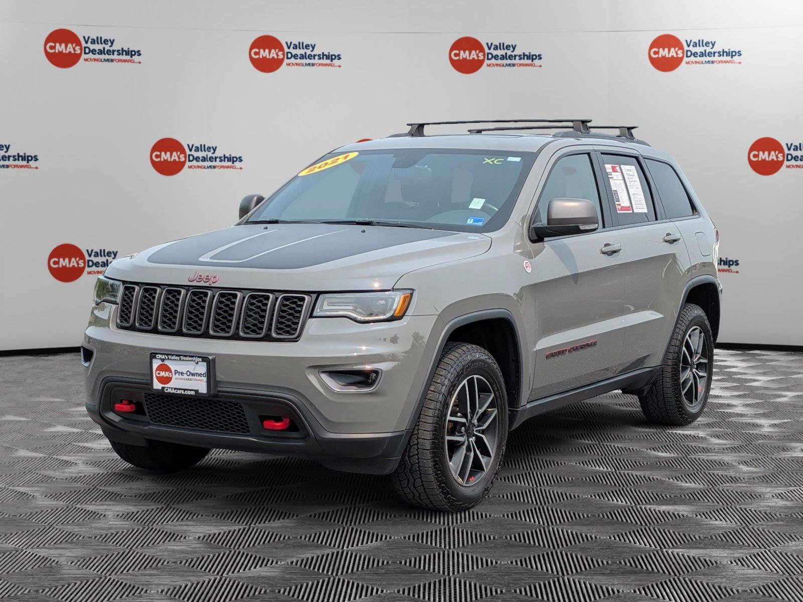 Certified 2021 Jeep Grand Cherokee Trailhawk w/ Trailhawk Luxury Group AWD/4WD image 1