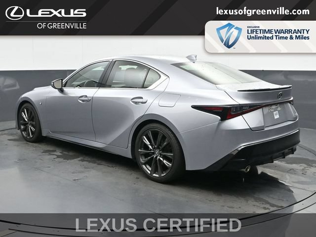 Certified 2023 Lexus IS 350 F Sport w/ Memory Package RWD image 6