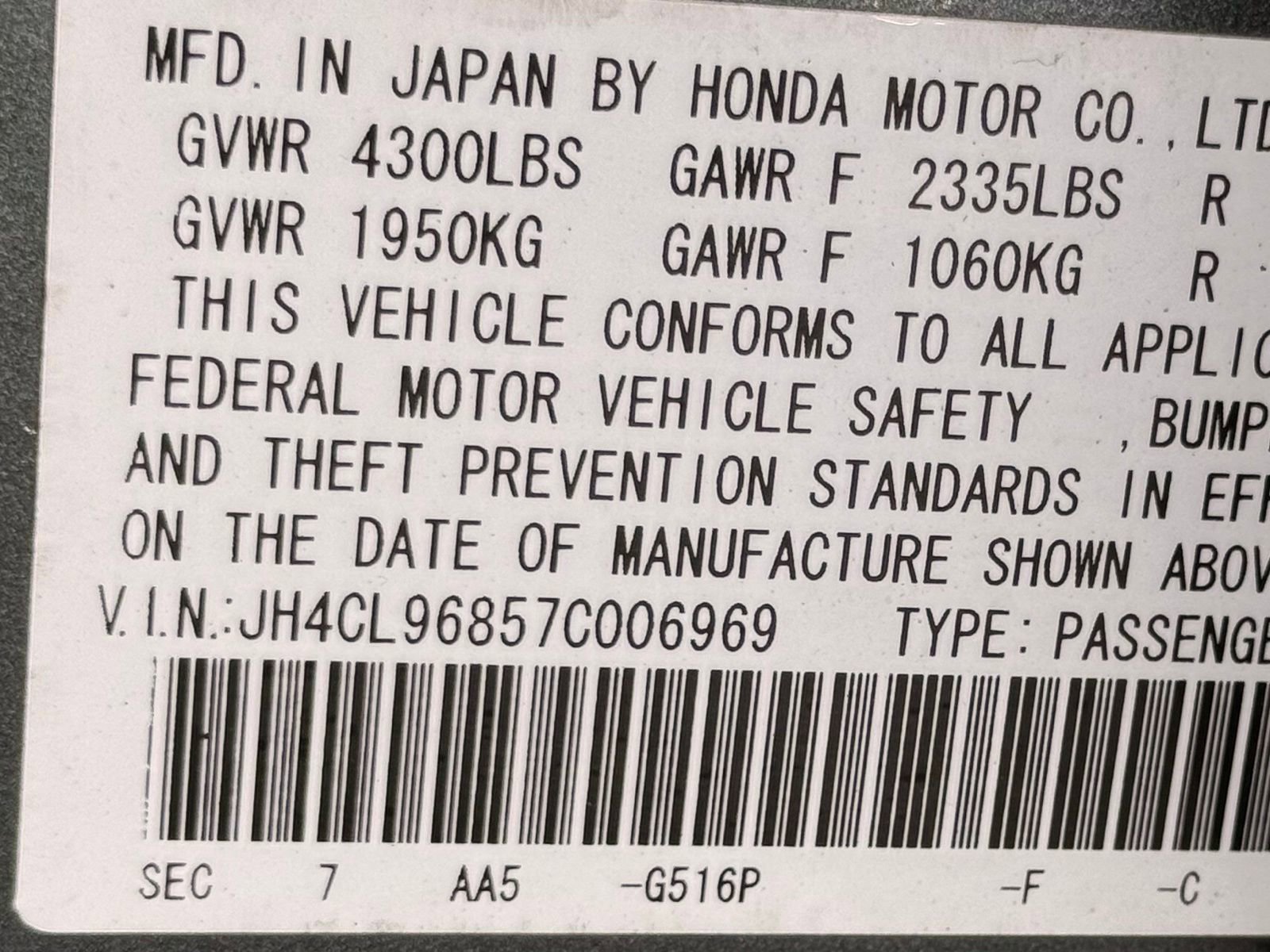 Used 2007 Acura TSX FWD image 41