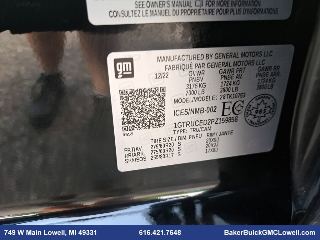 Used 2023 GMC Sierra 1500 Elevation w/ X31 Off-Road Package image 35