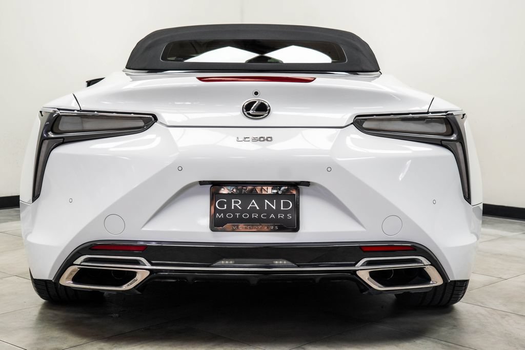Used 2021 Lexus LC 500 Convertible w/ Touring Package RWD image 9