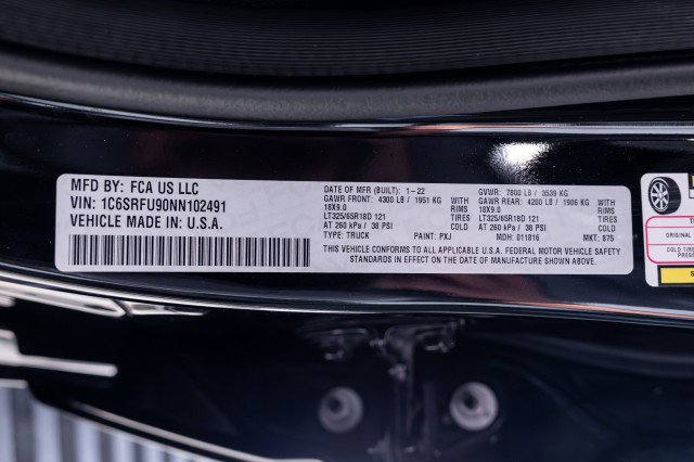 Used 2022 RAM 1500 TRX w/ TRX Level 2 Equipment Group AWD/4WD image 62