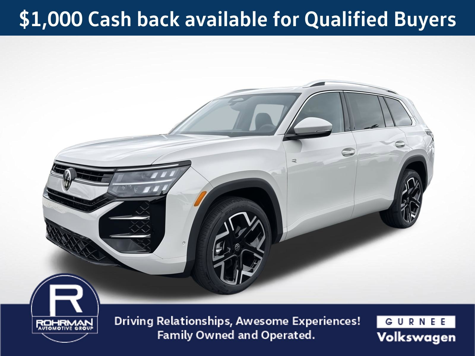 New 2027 Volkswagen Atlas SEL Premium R-Line AWD/4WD image 1