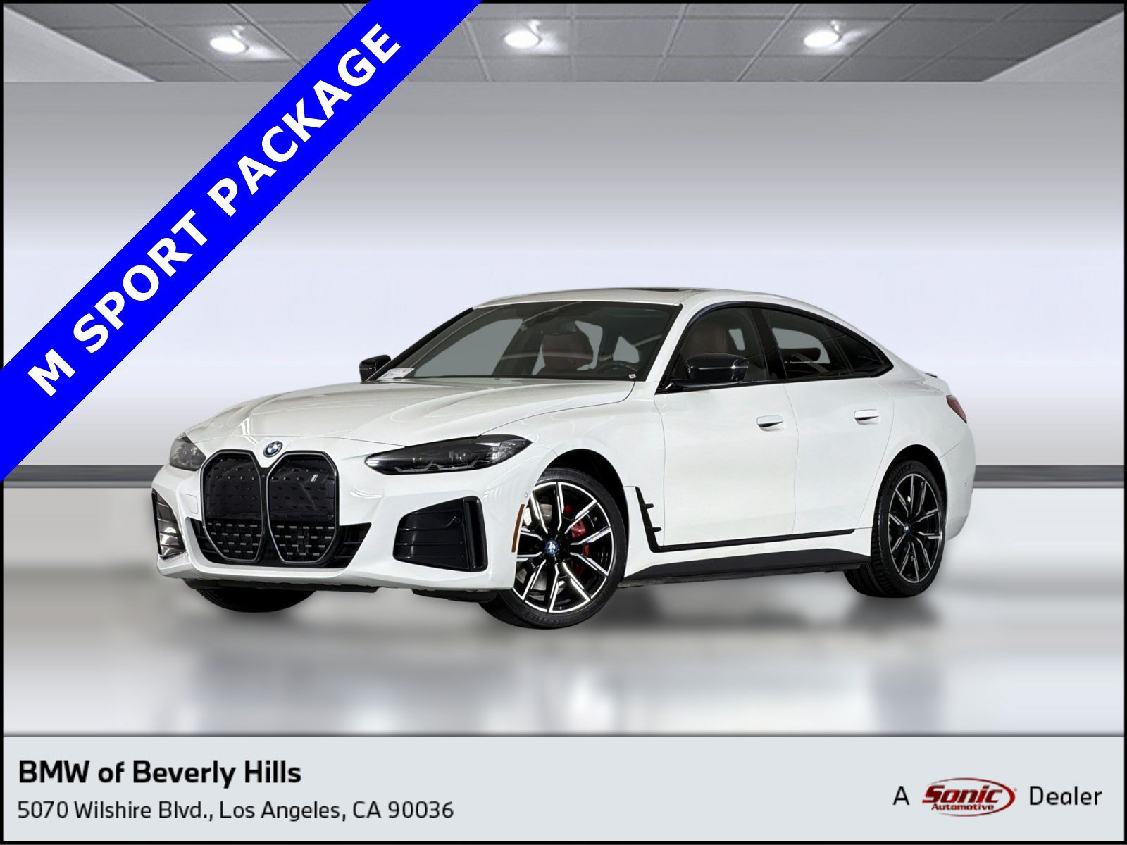 Used 2023 BMW i4 eDrive40 w/ M Sport Package RWD image 1
