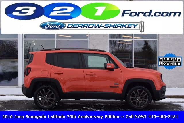 Used 2016 Jeep Renegade 75th Anniversary image 3