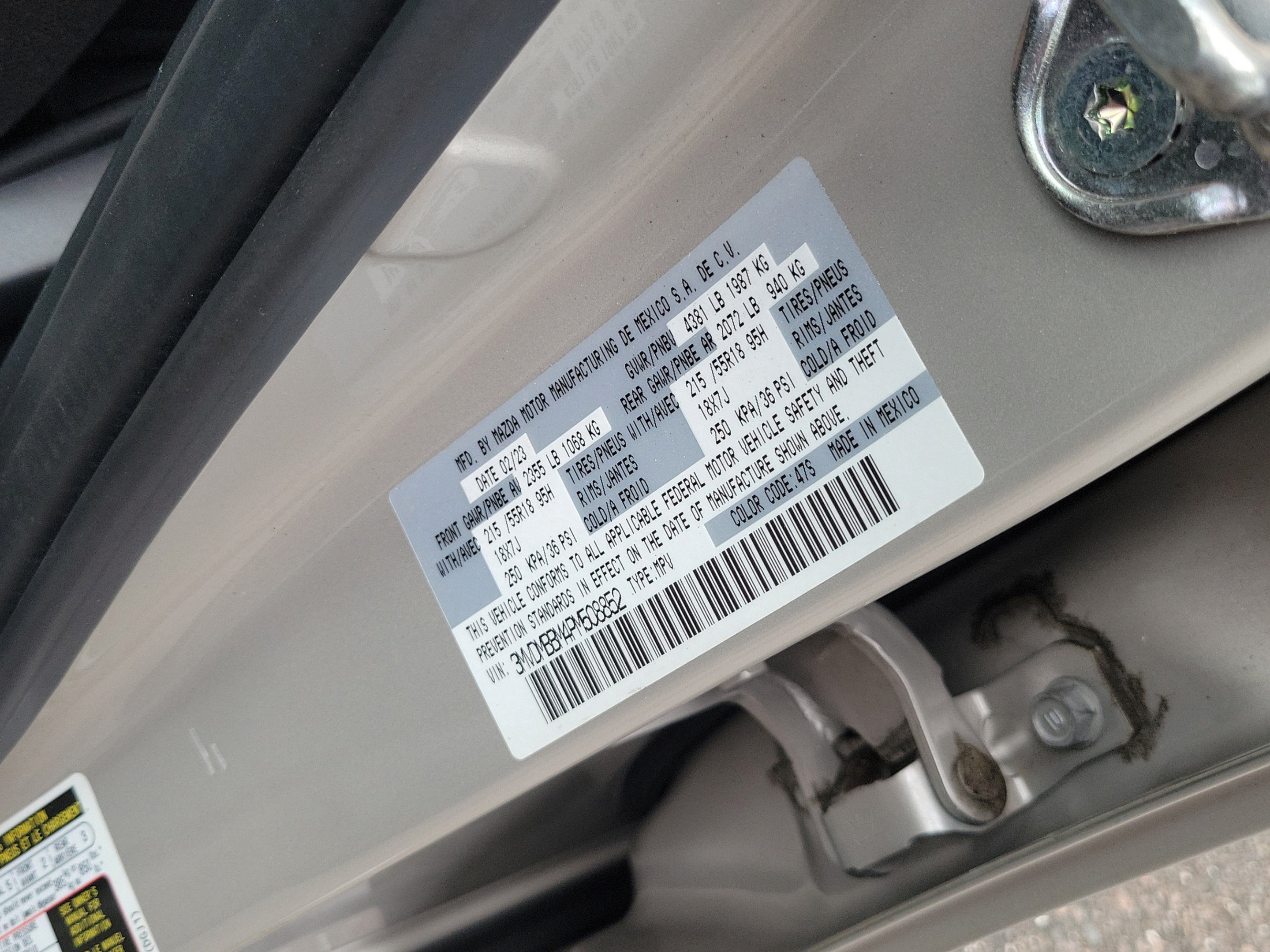 Used 2023 MAZDA CX-30 AWD 2.5 S w/ Select Package image 34