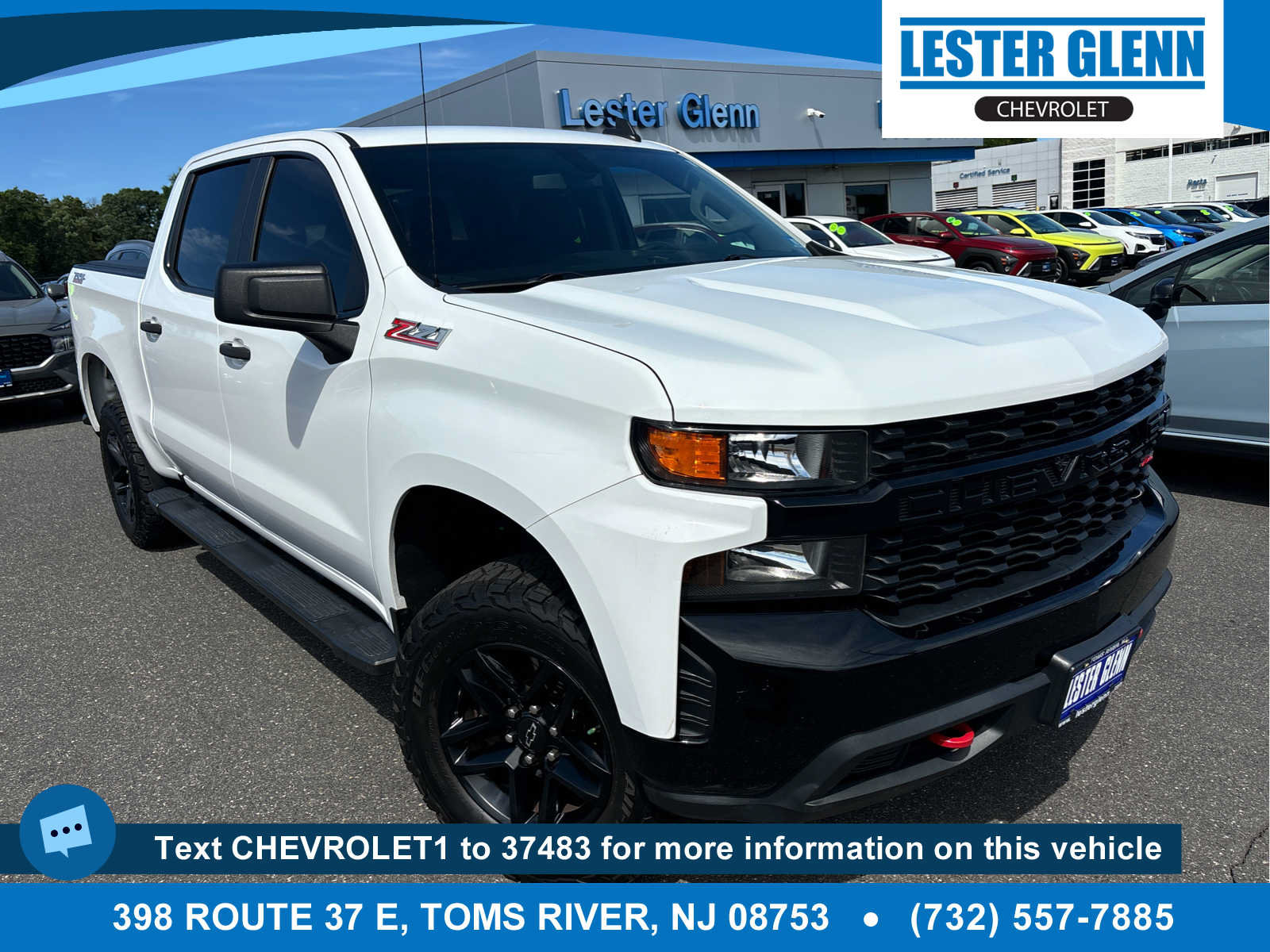 Certified 2020 Chevrolet Silverado 1500 Custom Trail Boss w/ Custom Convenience Package