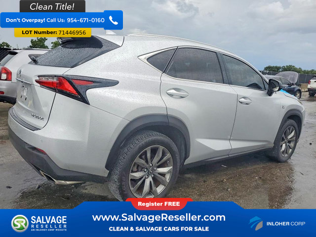 Used 2015 Lexus NX 200t F Sport w/ Navigation System Package FWD image 4