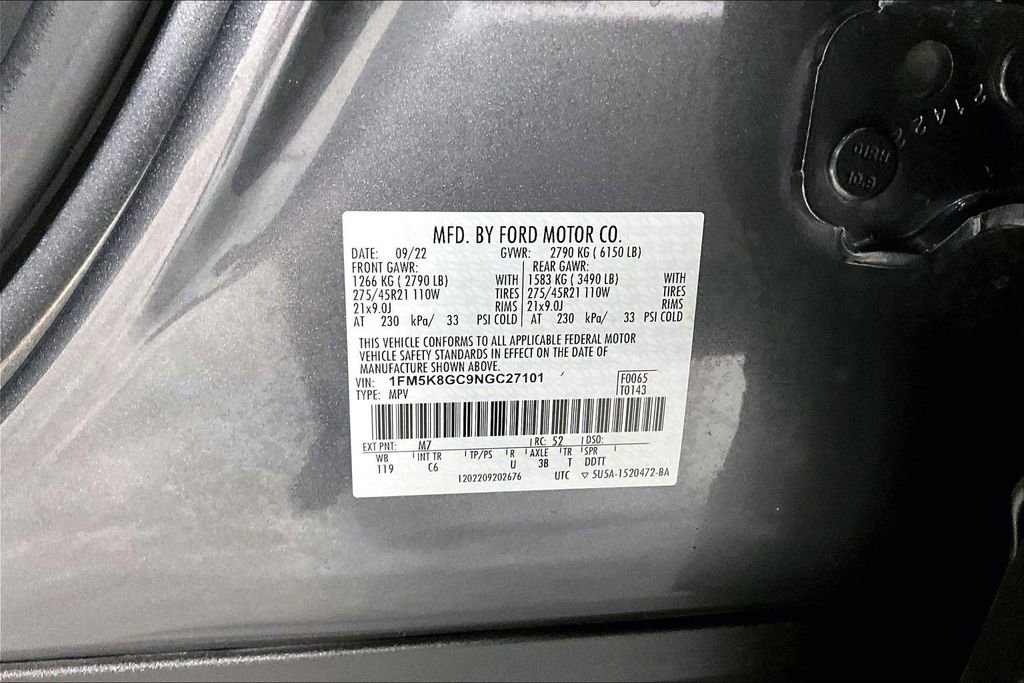 Used 2022 Ford Explorer ST w/ Equipment Group 401A AWD/4WD image 44
