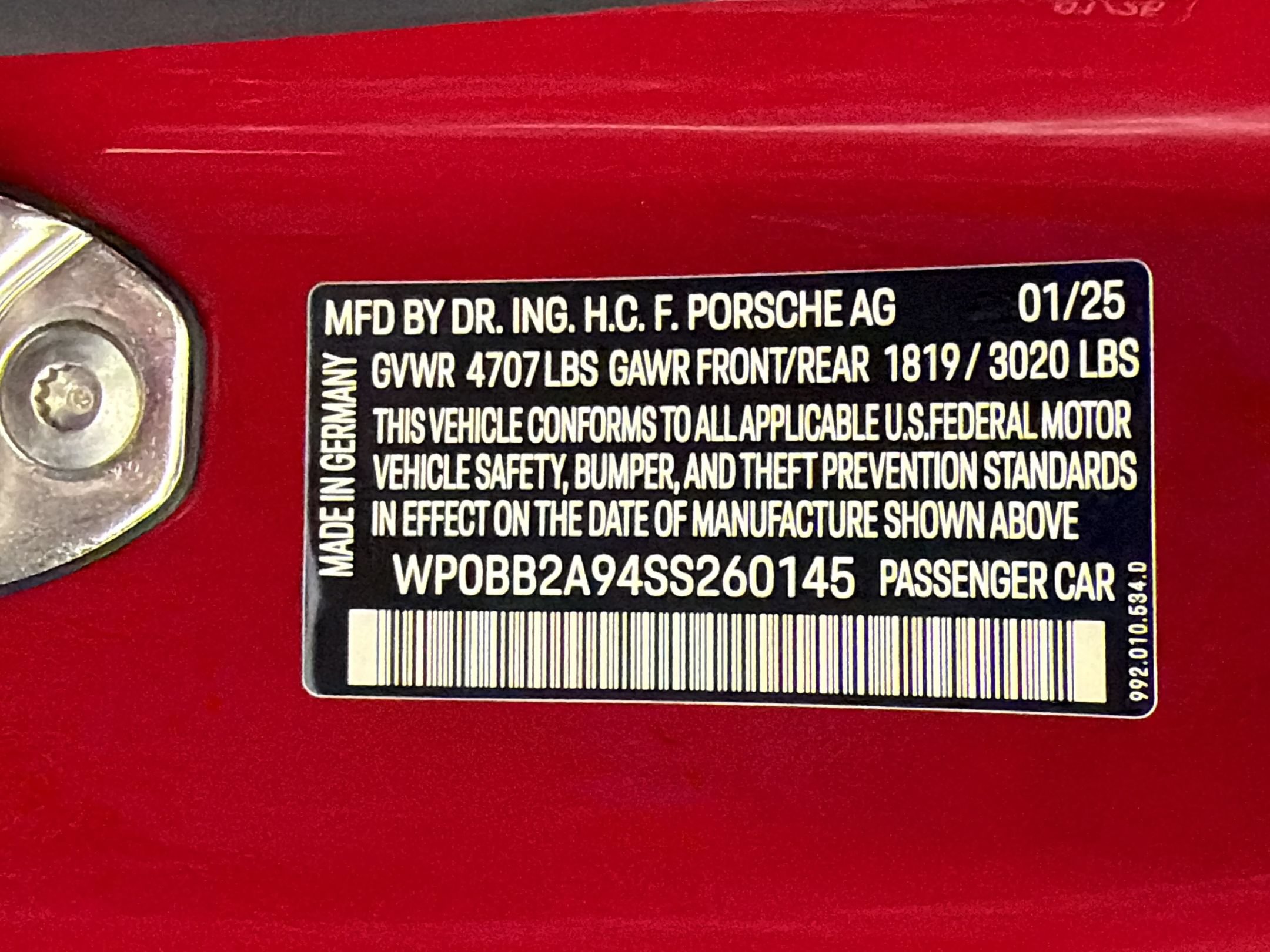 Certified 2025 Porsche 911 Targa 4 GTS AWD/4WD image 27