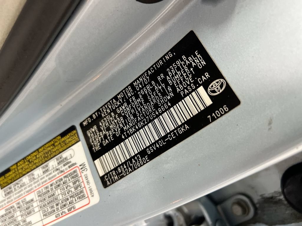 Used 2007 Toyota Camry LE FWD image 27