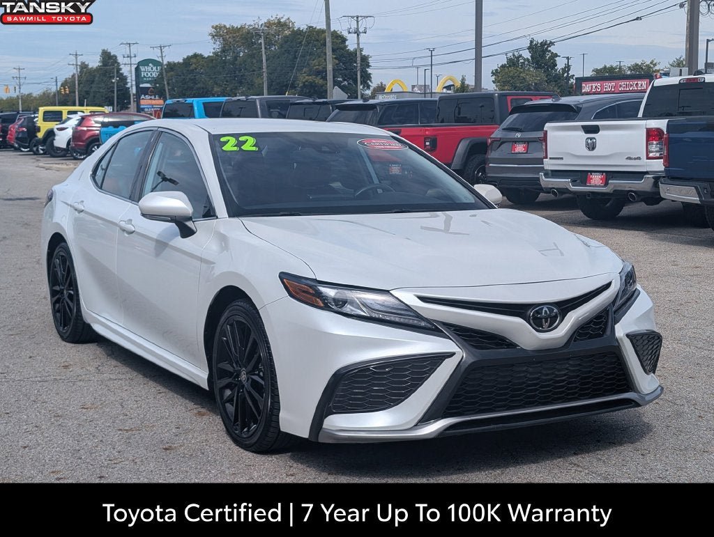 Certified 2022 Toyota Camry XSE