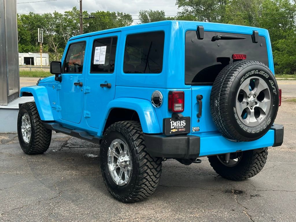 Used 2017 Jeep Wrangler Unlimited Sahara w/ Connectivity Group AWD/4WD image 7