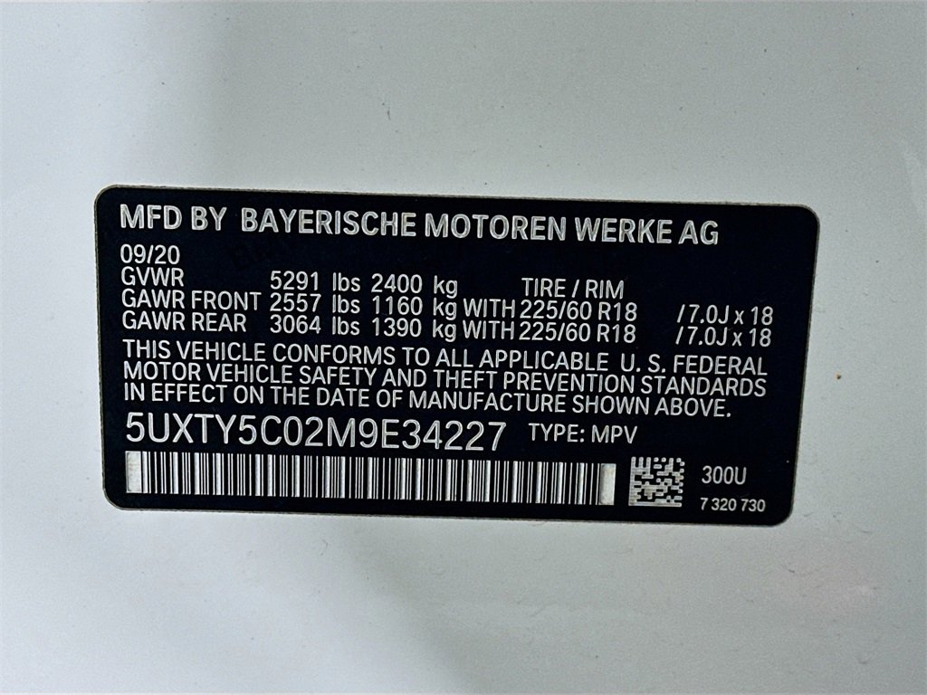 Used 2021 BMW X3 xDrive30i image 37